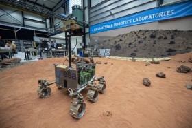 Прототип ровера ExoMars испытали в условиях, приближенных к марсианским