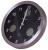 Метеостанция (настенные часы) Bresser MyTime io, 30 см, черная